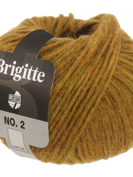 Lana Grossa Brigitte no2 -67 mosterdgeel-25%