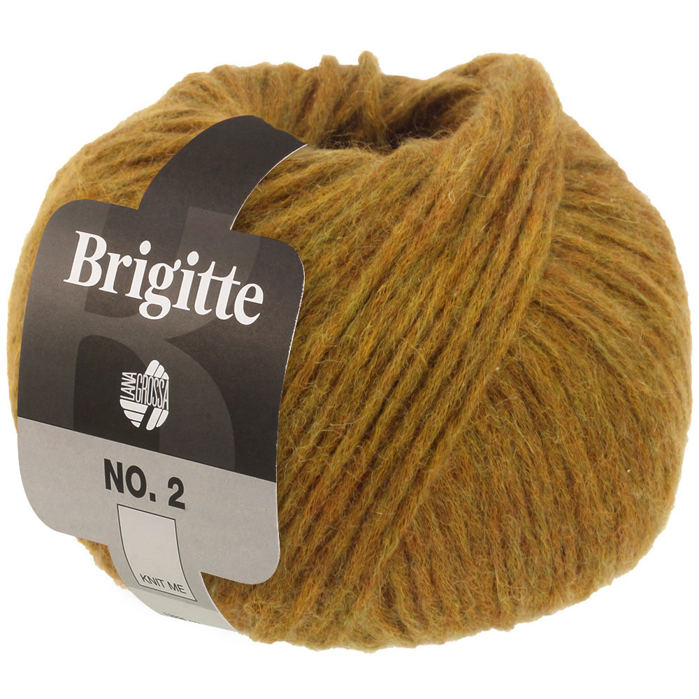 Lana Grossa Brigitte no2 -67 mosterdgeel-25%