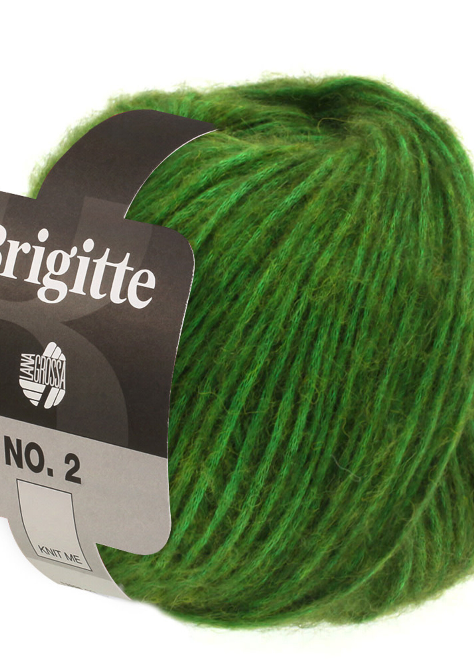Lana Grossa Brigitte no2  -01 groen