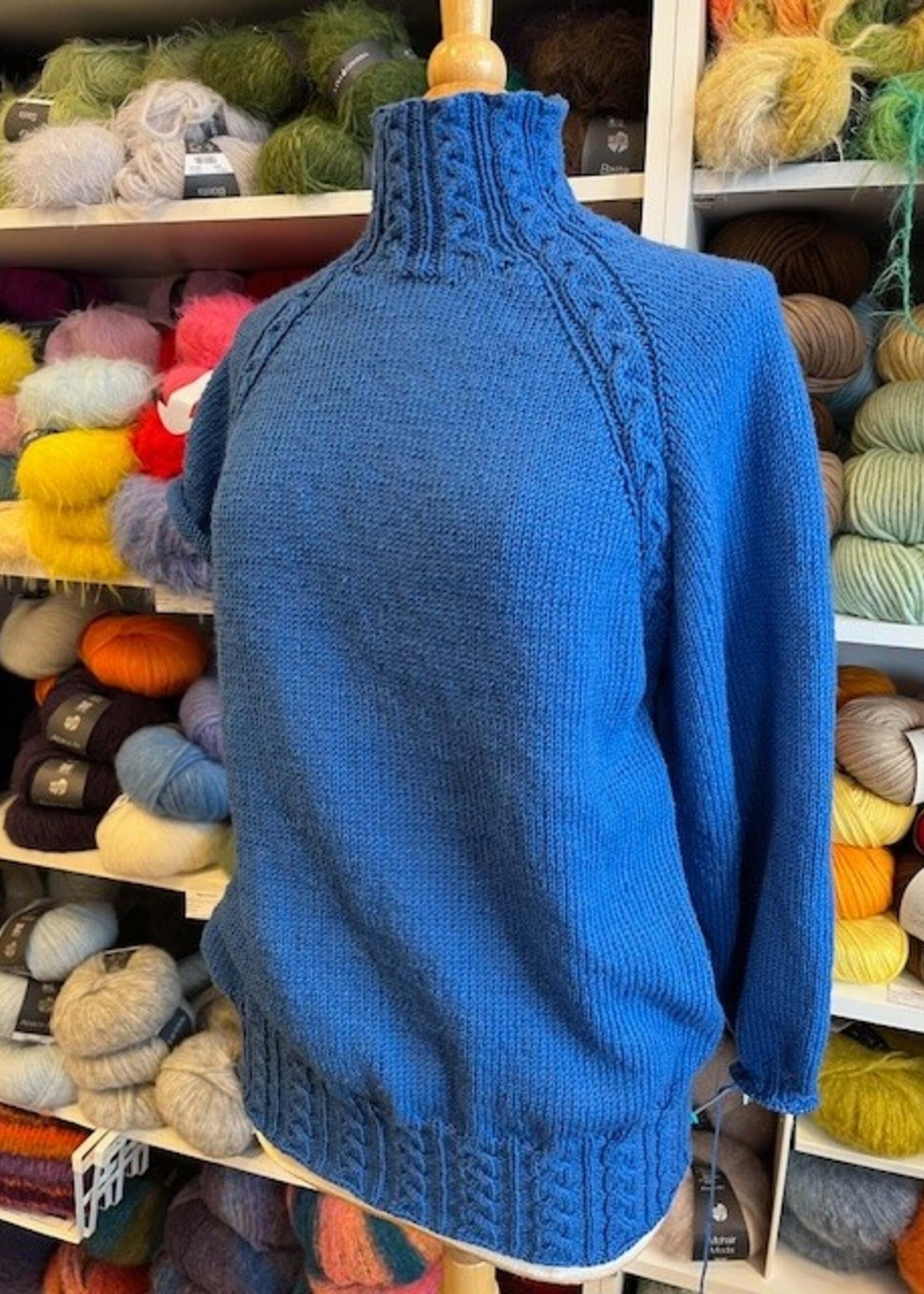 Rondbreien (Top-down) -met kabel  (gevorderd) op vrijdag