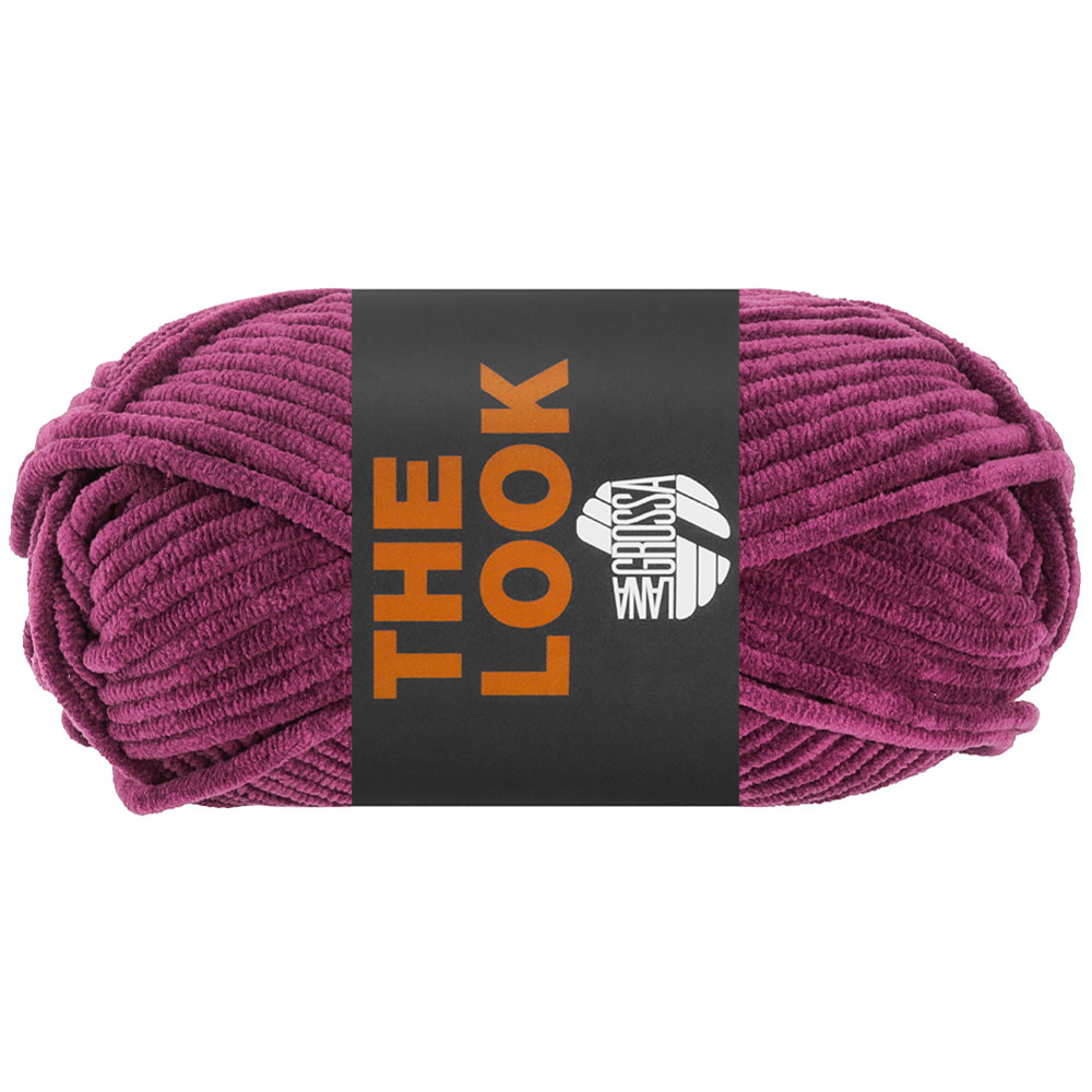 Lana Grossa The Look - Lana Grossa 31-donkere fuchsia