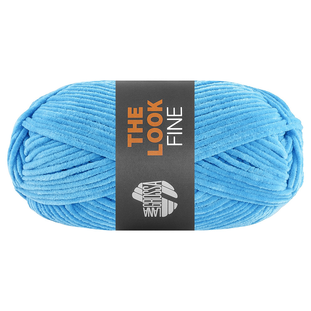 Lana Grossa The Look  Fine -127 aquablauw