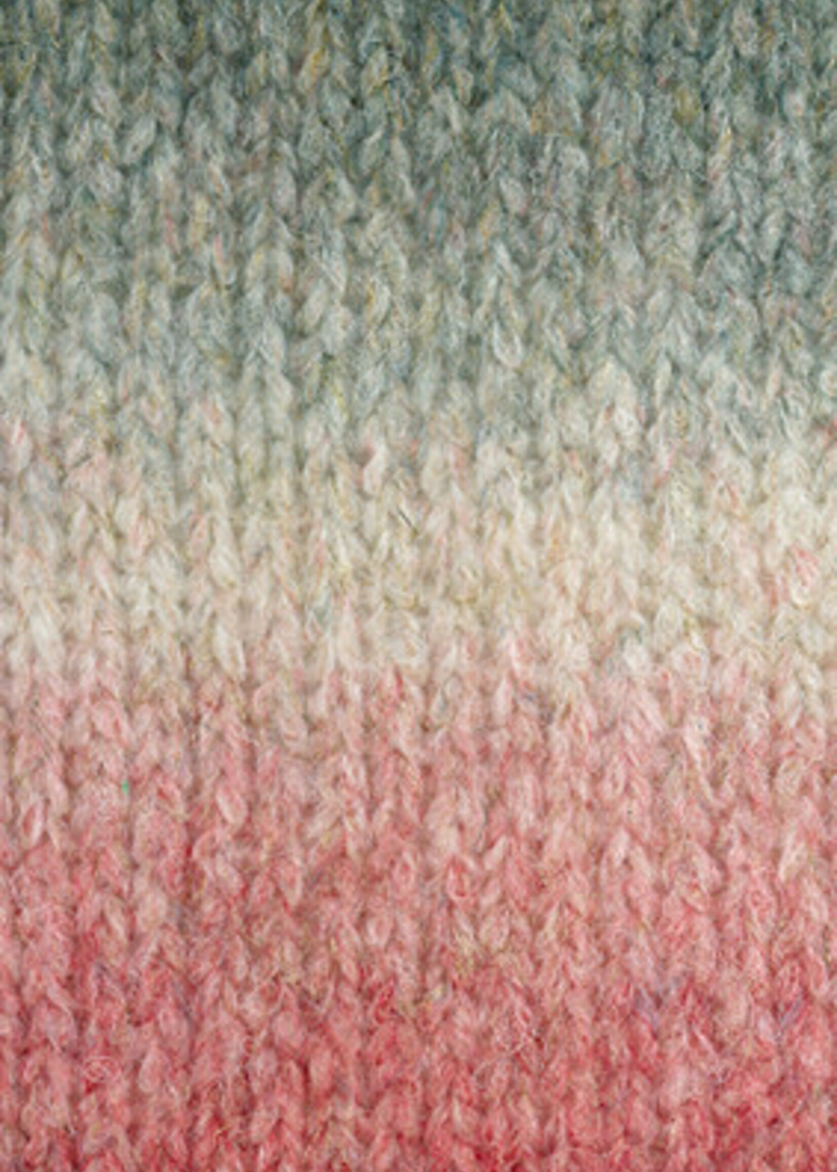 Lana Grossa Gigante Multi -Lana Grossa -999 Grijs/witgrijs/ecru/witrood/bessenrood met kleurverloopstrepen