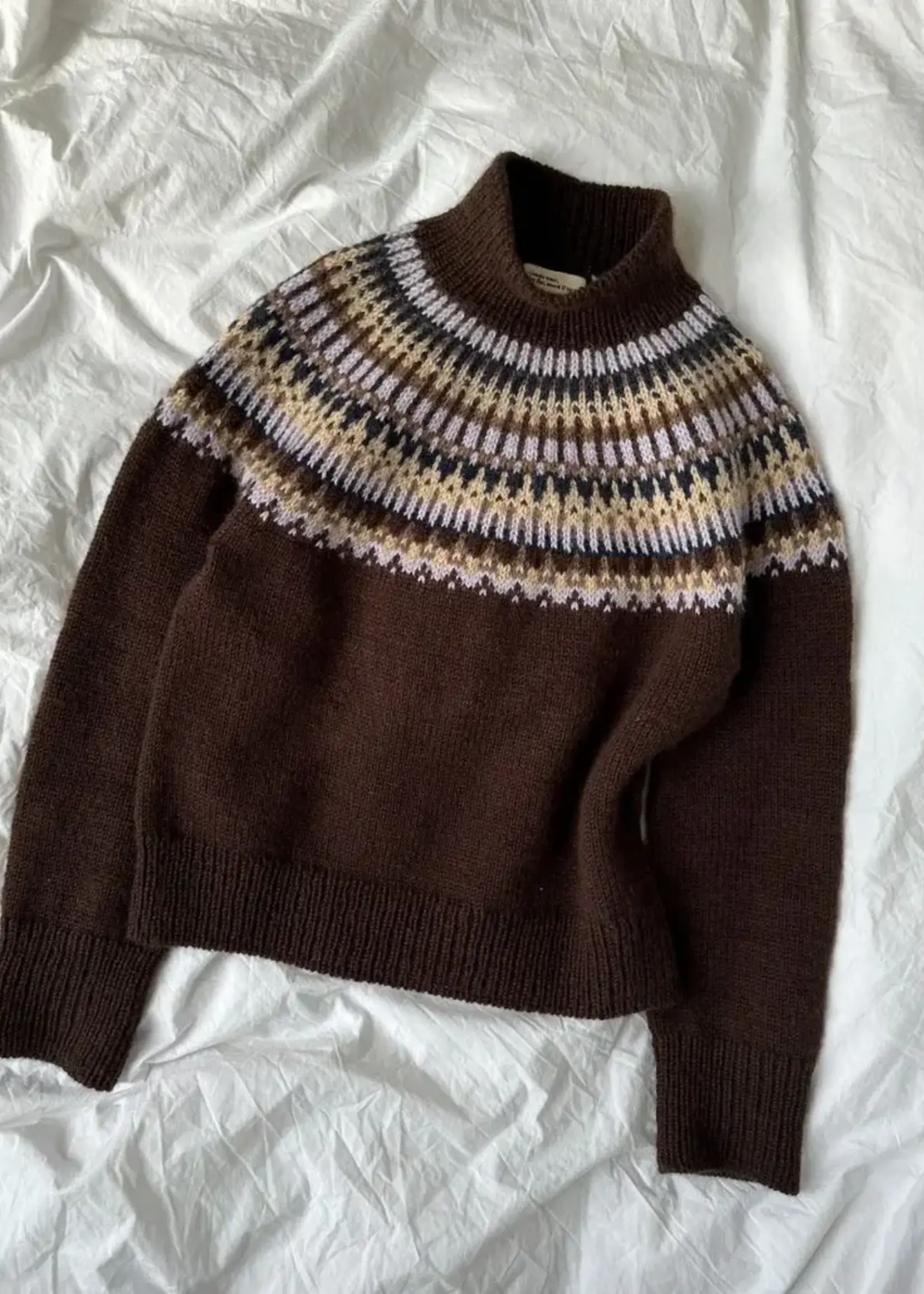 Fair-isle breien Celeste Sweater-PetiteKnit