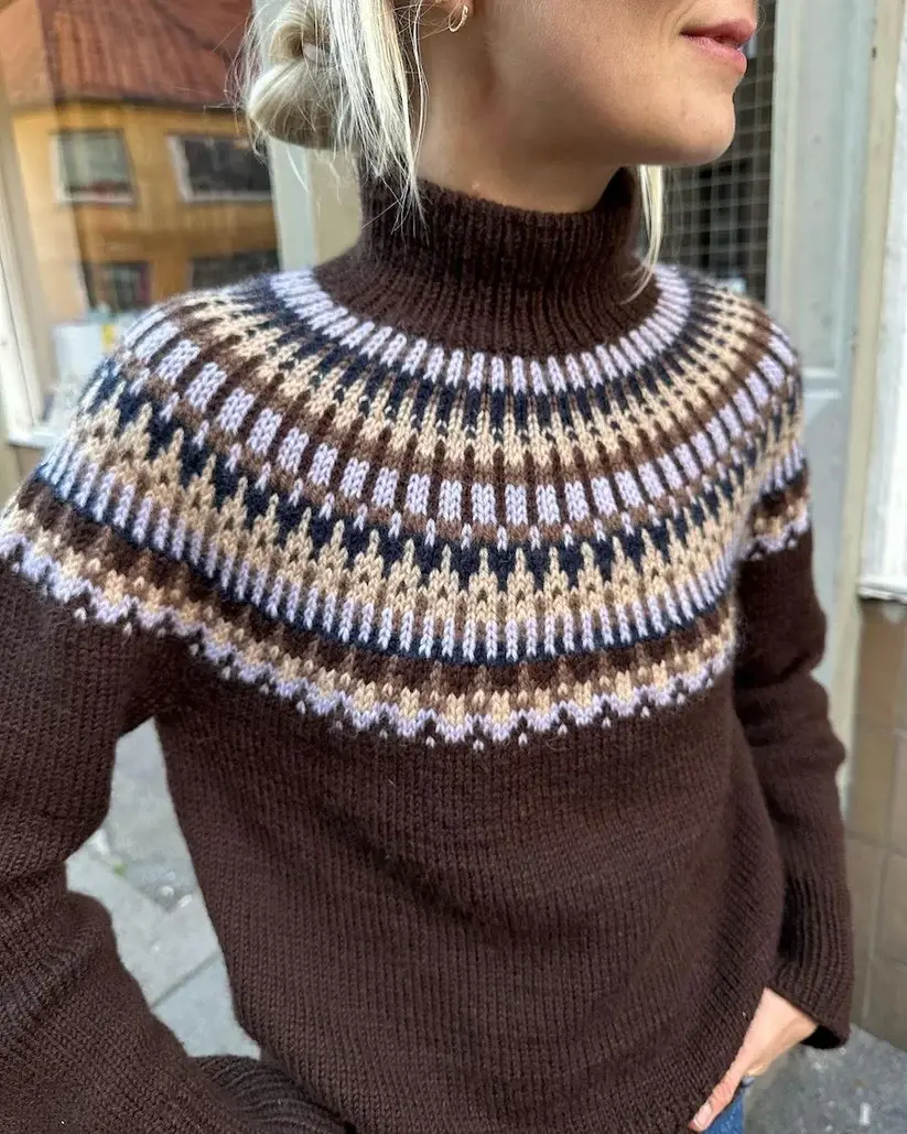 PetiteKnit Celeste Sweater -PetiteKnit -breipatroon NDL