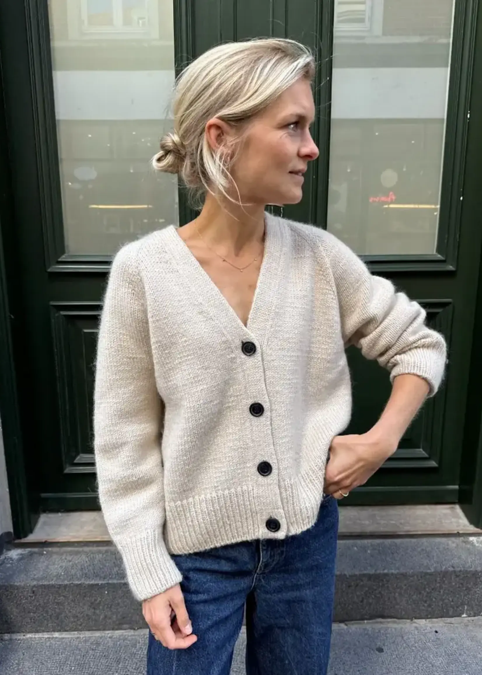 Champagne Cardigan -PetiteKnit -breipatroon NDL