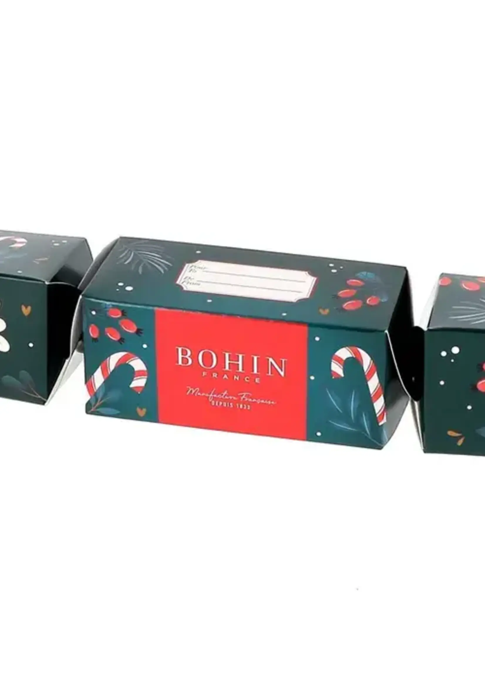 Bohin Christmas Cracker naainaalden en speldenbox