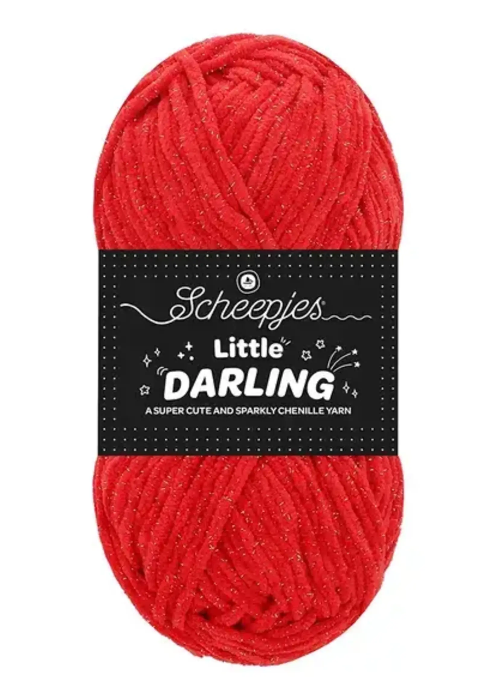 Scheepjes Little Darling Sparkle -427S Cherry Sparkle