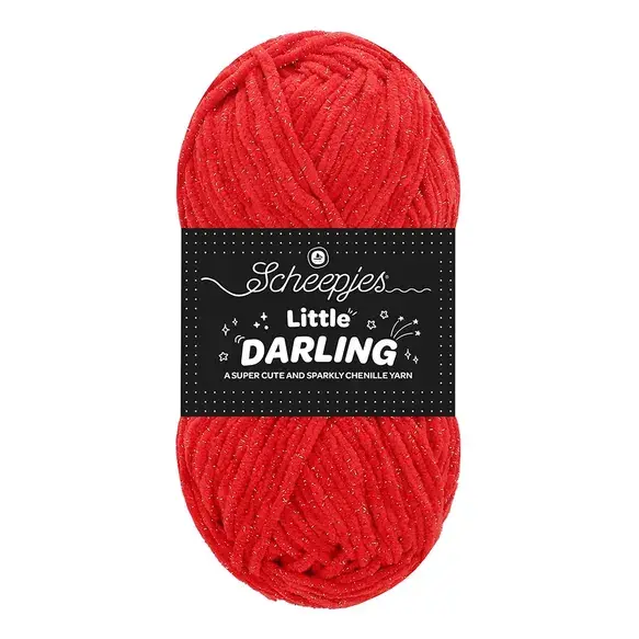 Scheepjes Little Darling Sparkle -427S Cherry Sparkle