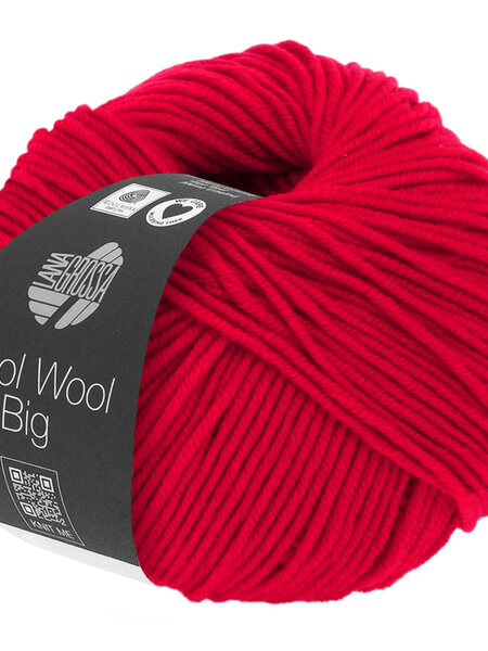 Lana Grossa Cool Wool Big -648 karmijnrood