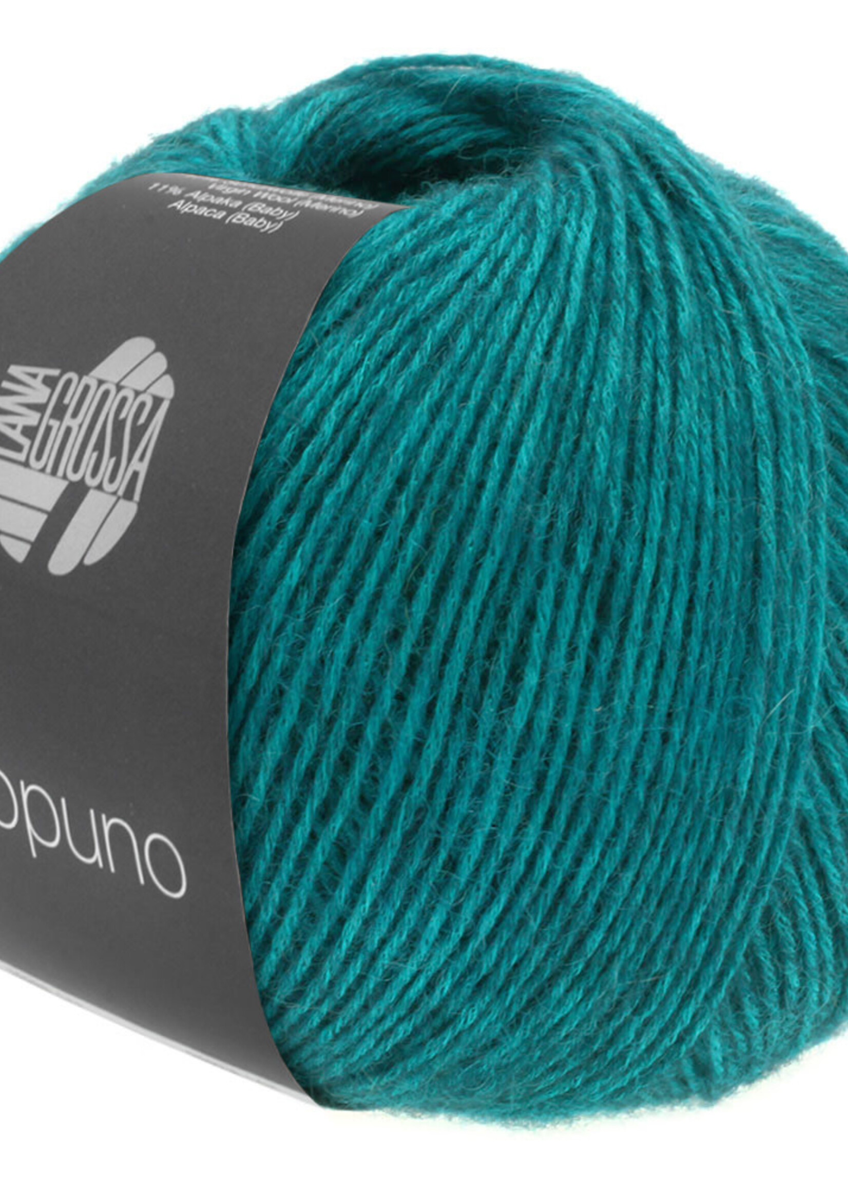 Lana Grossa Ecopuno - Lana Grossa -12 petrol