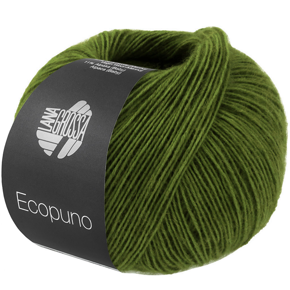 Lana Grossa Ecopuno - Lana Grossa -221 grasgroen
