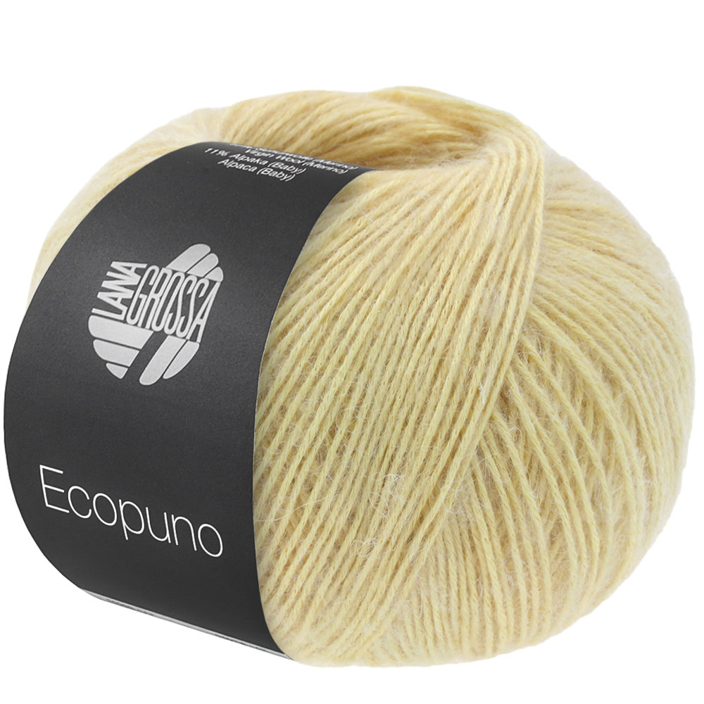 Lana Grossa Ecopuno - Lana Grossa -228 passtelgeel