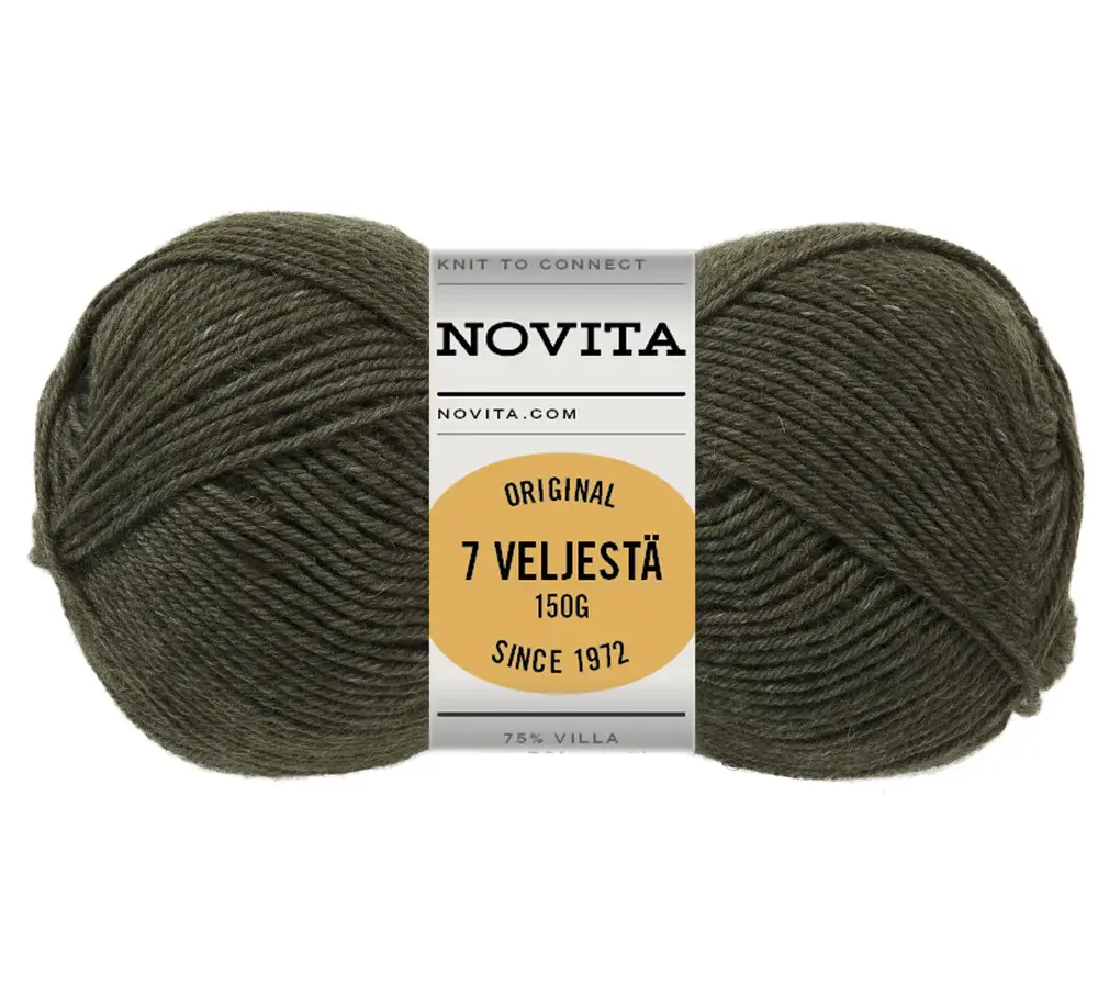 Novita 7 Veljestä Original 150g -037 juniper
