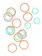 Clover Jumbo stekenmarkeerders ring 1x20st