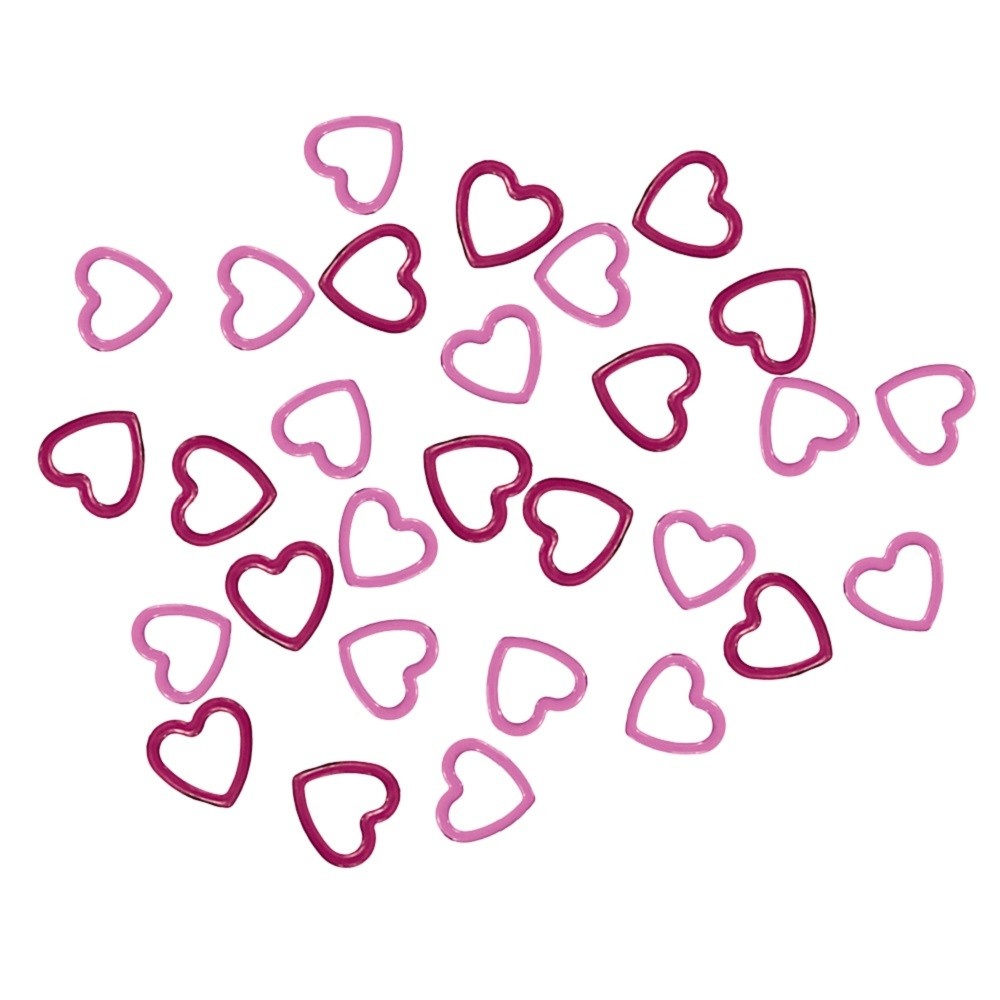 Lana Grossa Stekenmarkeerders hart (metaal) roze