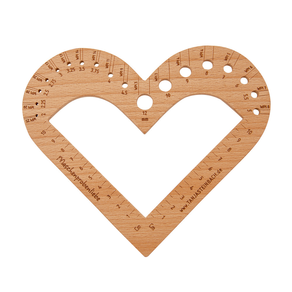 Proeflapmeter / meter naalddikte - hart hout