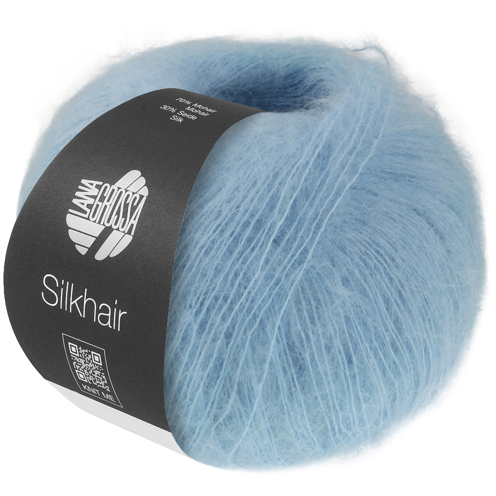 Lana Grossa Silkhair - Lana Grossa -226 lichtblauw