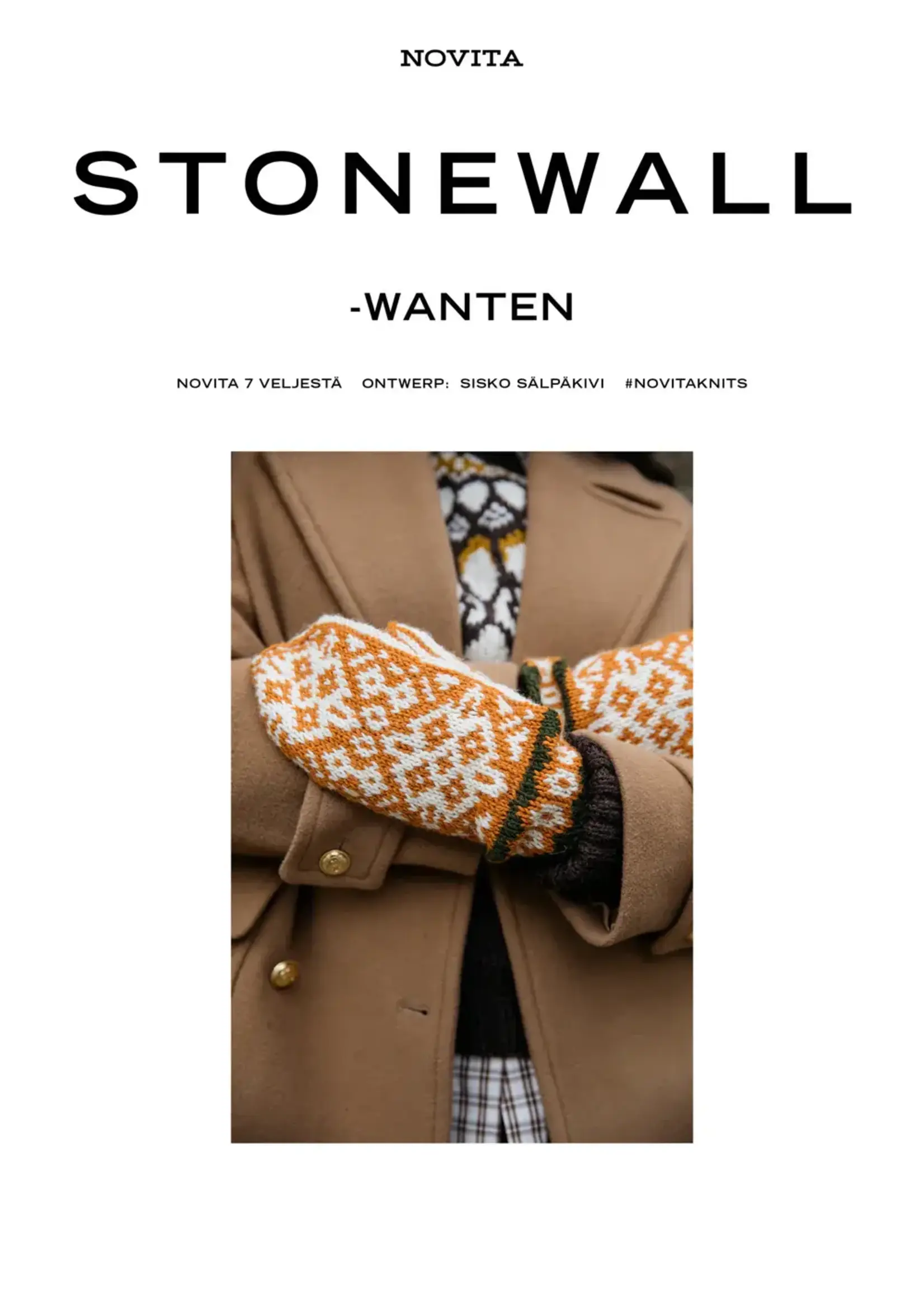 Novita Heritage Stonewall-wanten (Novita 7 Veljestä)