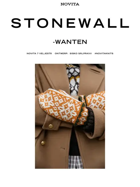 Novita Heritage Stonewall-wanten (Novita 7 Veljestä)