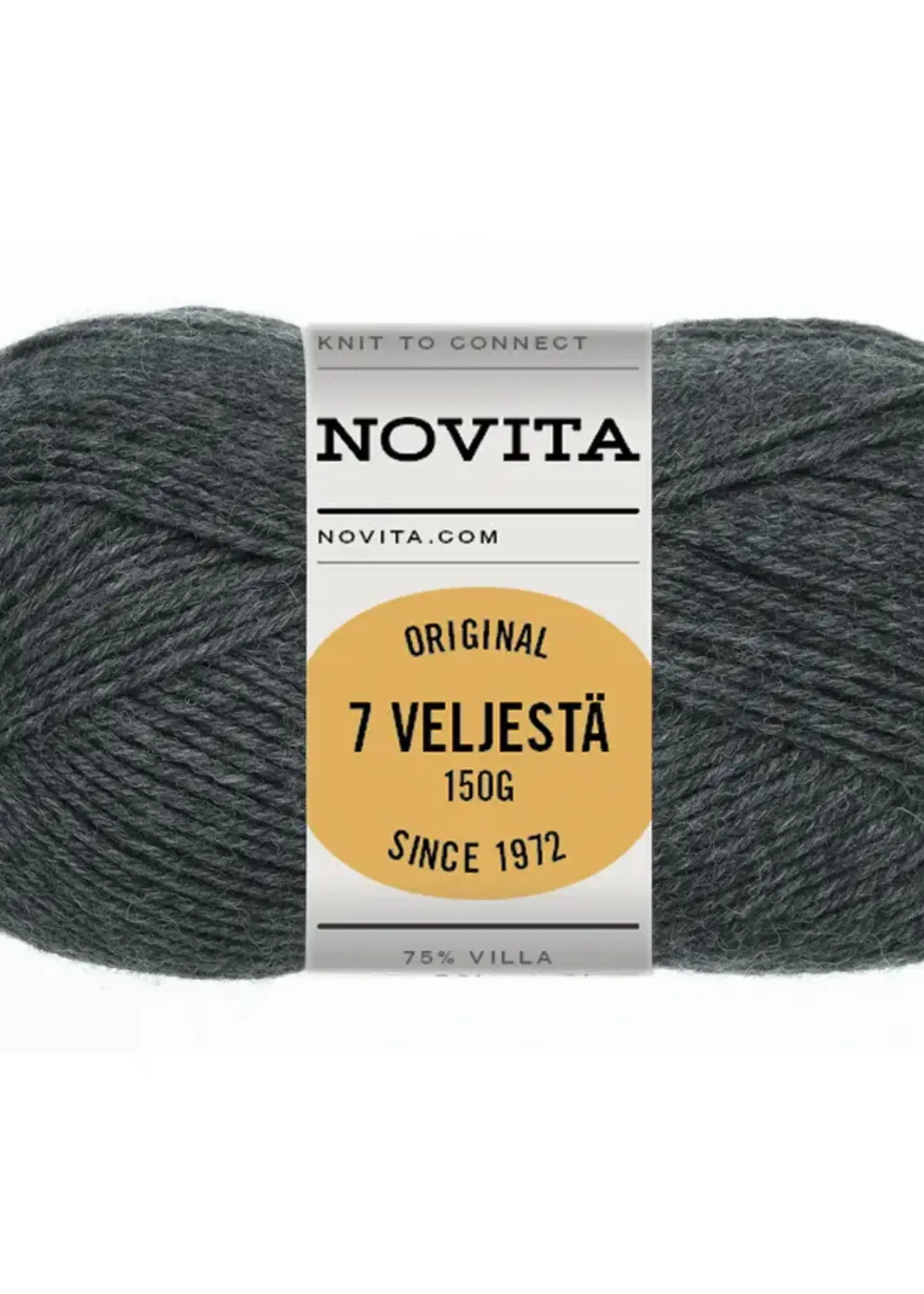 Novita 7 Veljestä Original 150g -044 graphite