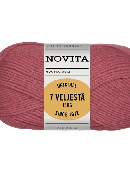 Novita 7 Veljestä Original 150g -078 hut
