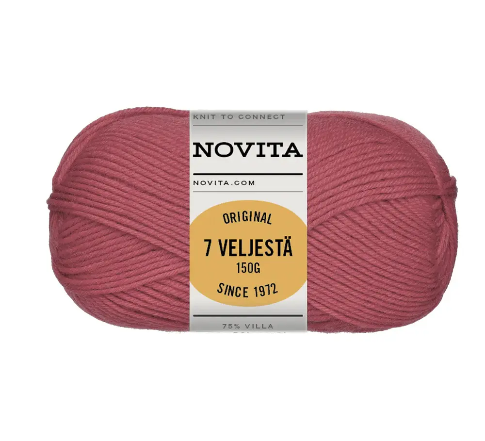 Novita 7 Veljestä Original 150g -078 hut