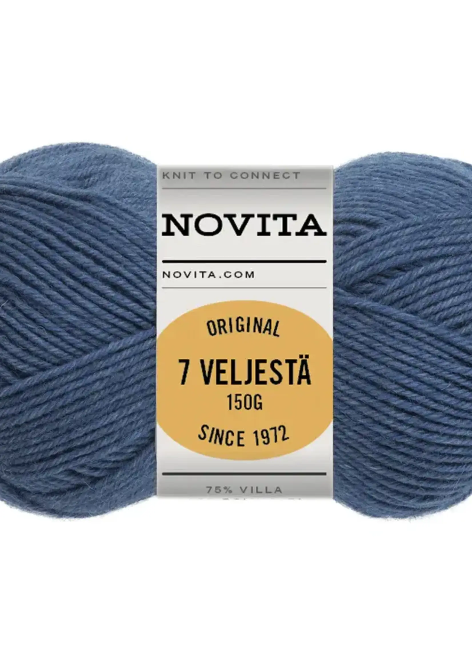Novita 7 Veljestä Original 150g -160 jeans