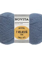 Novita 7 Veljestä Original 150g -126 light jeans