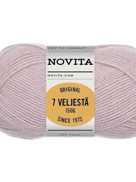 Novita 7 Veljestä Original 150g -076 sorbet
