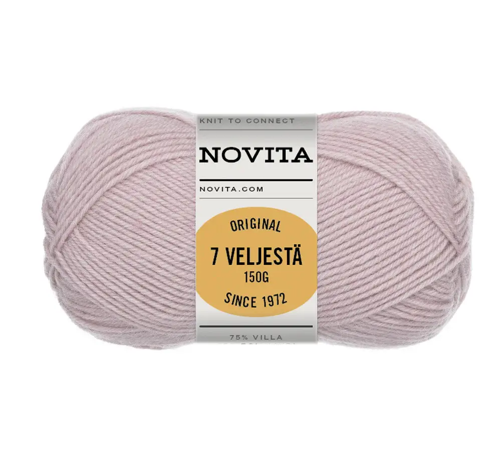Novita 7 Veljestä Original 150g -076 sorbet