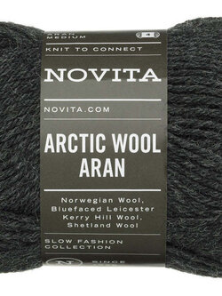 Novita Arctic Wool Aran 100 g -089 thunder