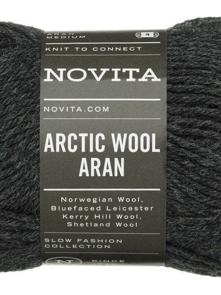 Novita Arctic Wool Aran 100 g -089 thunder