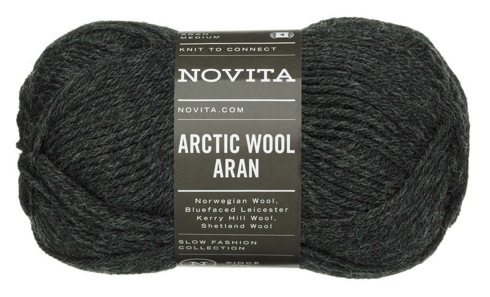 Novita Arctic Wool Aran 100 g -089 thunder