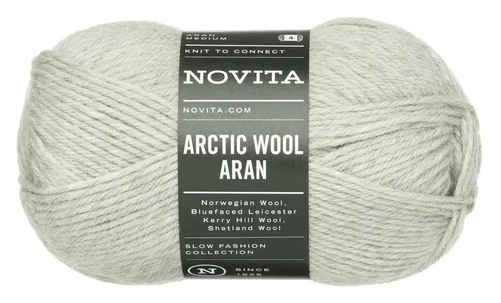Novita Arctic Wool Aran 100 g -443 breeze