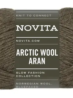 Novita Arctic Wool Aran 100 g -643 tundra