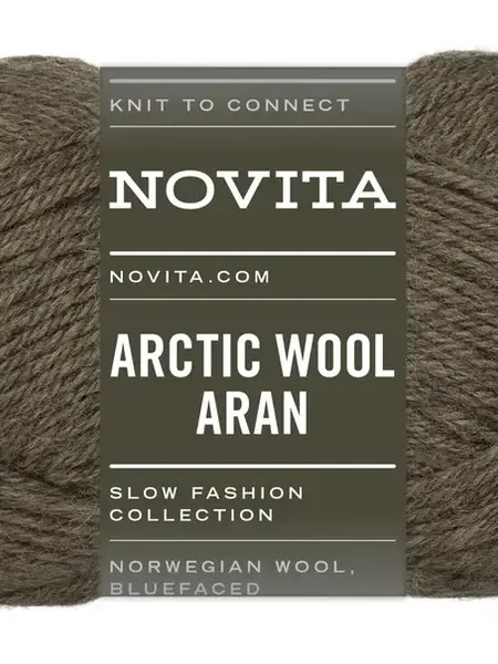 Novita Arctic Wool Aran 100 g -643 tundra
