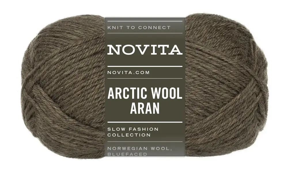 Novita Arctic Wool Aran 100 g -643 tundra