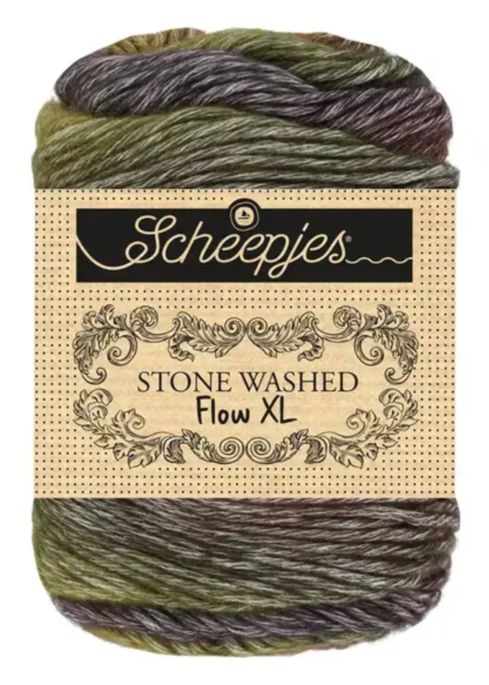 Scheepjes Stone Washed Flow XL -09 Cocoon