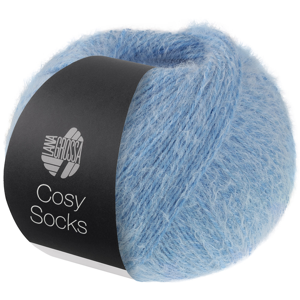 Lana Grossa Cosy Socks -04 lichtblauw