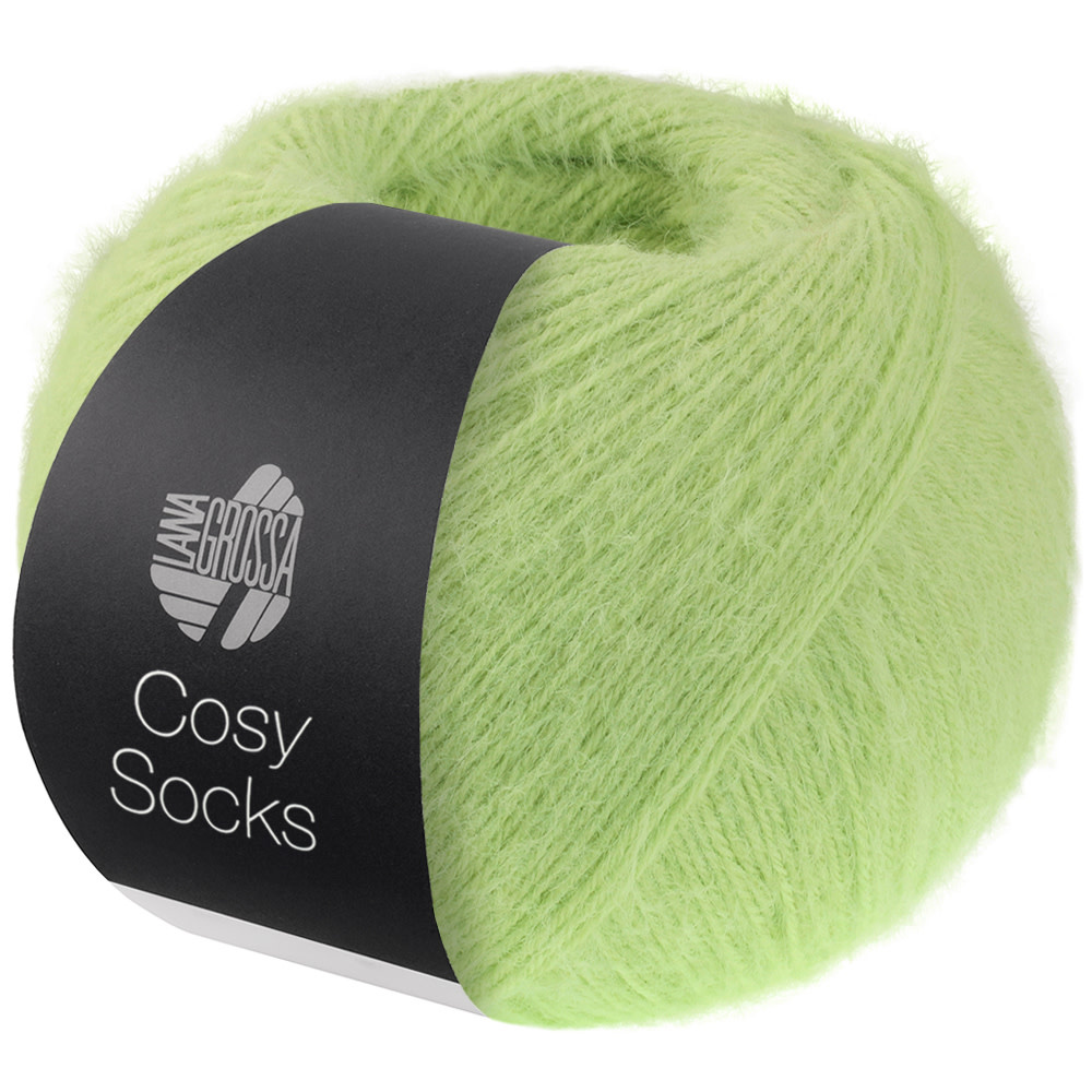 Lana Grossa Cosy Socks -05 zachtgroen