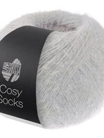 Lana Grossa Cosy Socks -08 lichtgrijs
