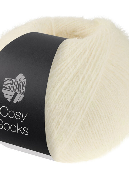Lana Grossa Cosy Socks -10 wit