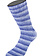 Lana Grossa Cosy Socks Soft Stripes  -101 Blauwviolet/Viooltjesblauw/Zacht violet/Wit