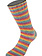 Lana Grossa Cosy Socks Multi Stripes -151 Petrol/Rookblauw/Fuchsia/Oranje/Geel