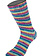 Lana Grossa Cosy Socks Multi Stripes  -155 Donkerpetrol/lichtturkoois/geel/orchidee/grijsviolet