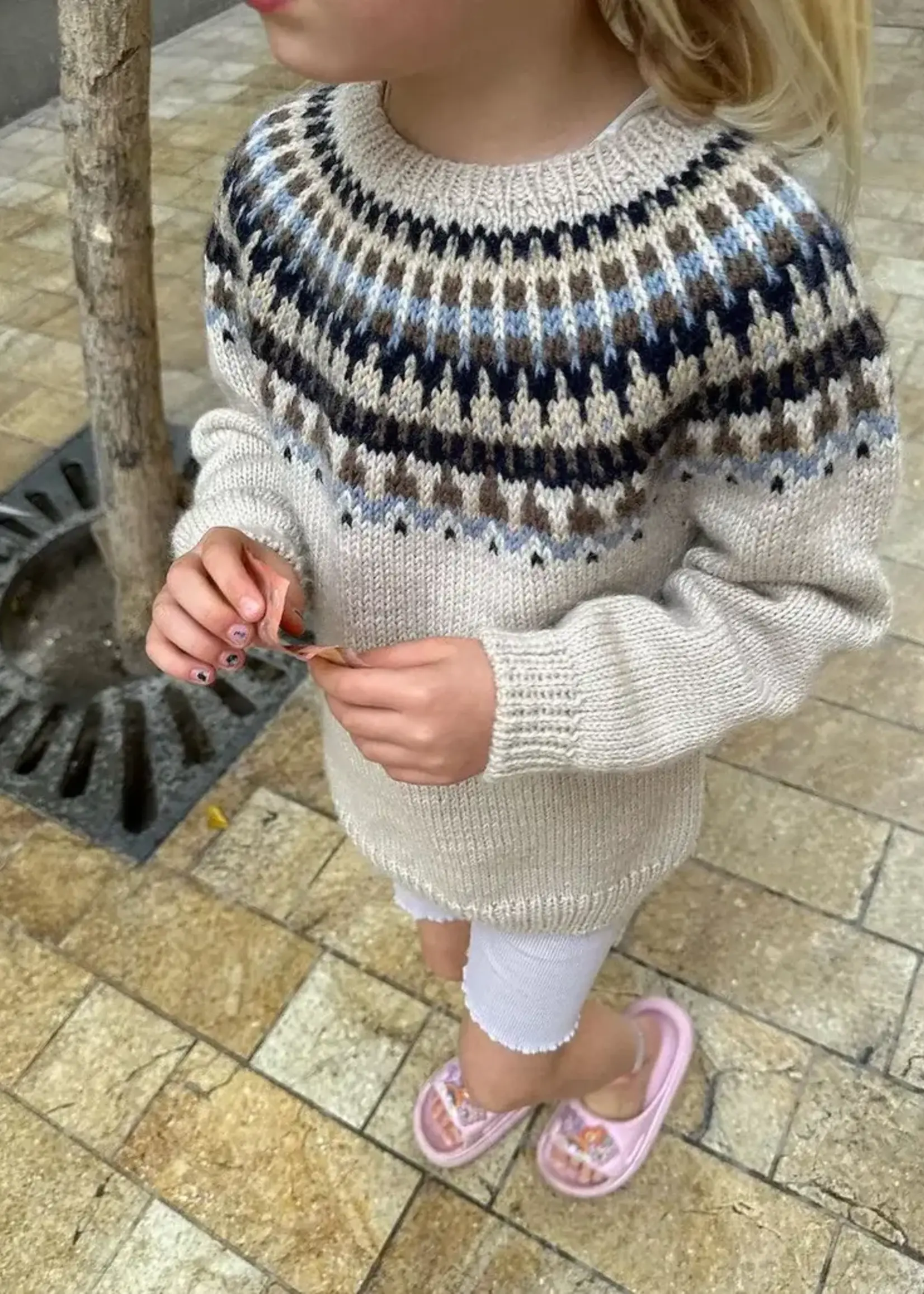 Celeste Sweater Junior -PetiteKnit -breipatroon NDL