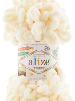 Puffy - Alize -001 Off White