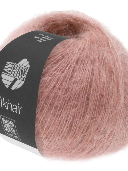 Lana Grossa Silkhair -074 rozenhout