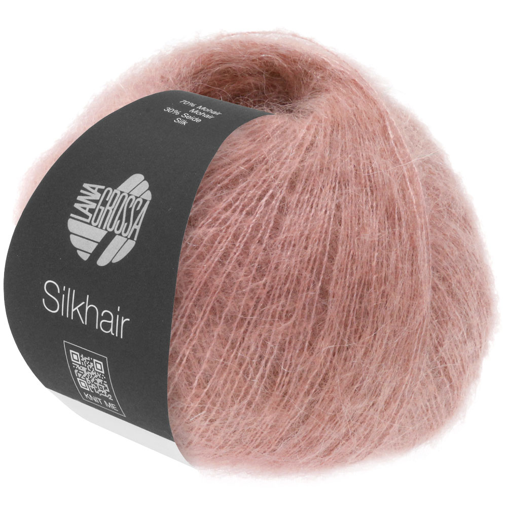 Lana Grossa Silkhair -074 rozenhout